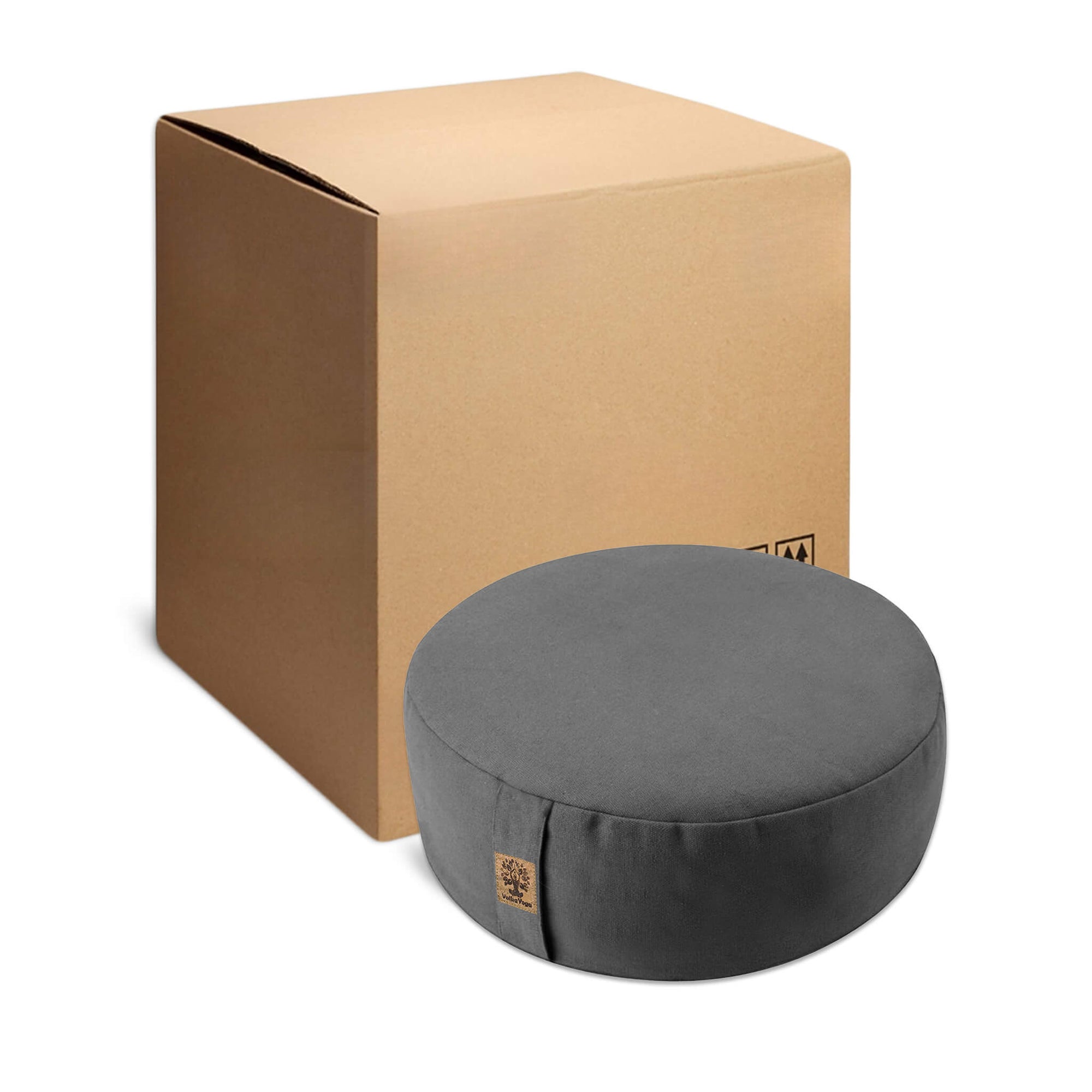 Grey Meditation Cushions Wholesale - Box of 6